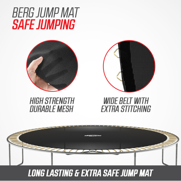 Berg sport Favorit InGround Trampolin i Sort - Image 12