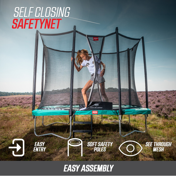 Berg sport Favorit InGround Trampolin i Sort - Image 11