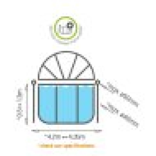 Poole dome ø427cm - Image 3