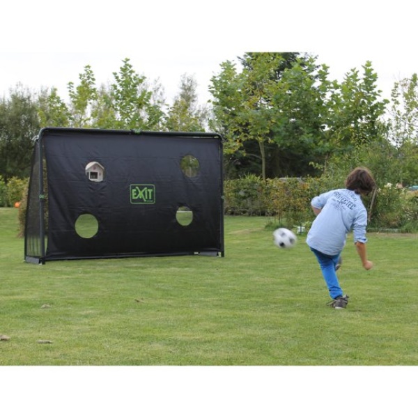EXIT Finta fodboldmål i stål 300x200cm - sort - Image 6