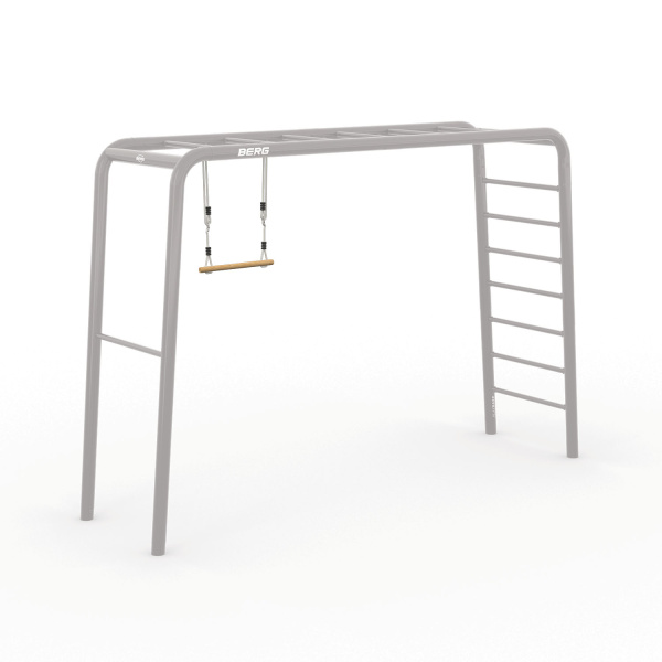 BERG PlayBase Large TT med Træ gynge og Trapez - Image 3