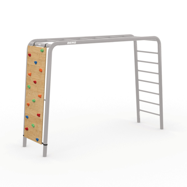BERG PlayBase Large TL med Tallerken gynge, Gymnastik ringe og Klatrevæg - Image 3