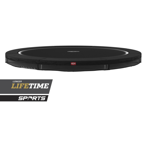 Berg sport Favorit InGround Trampolin i Sort