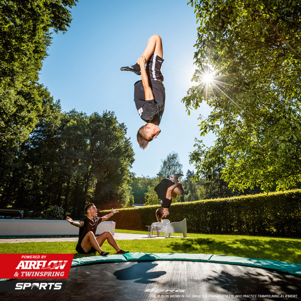 Berg sport Favorit InGround trampolin Grøn - Image 3