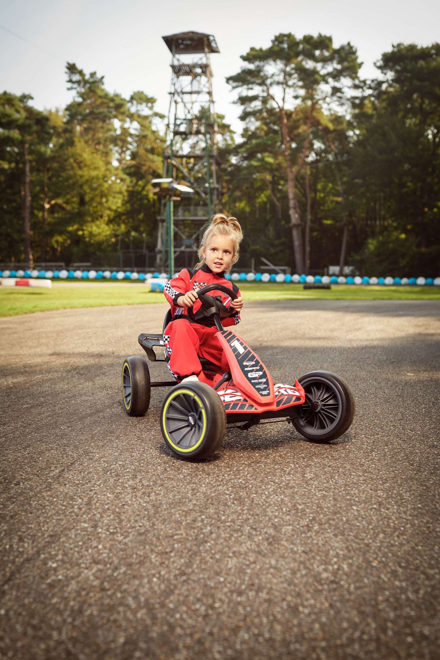 Barn kører på BERG Reppy GP gokart