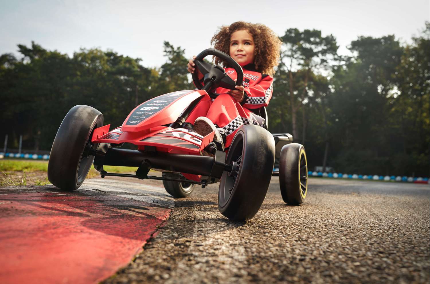 Barn kører på BERG Reppy GP gokart