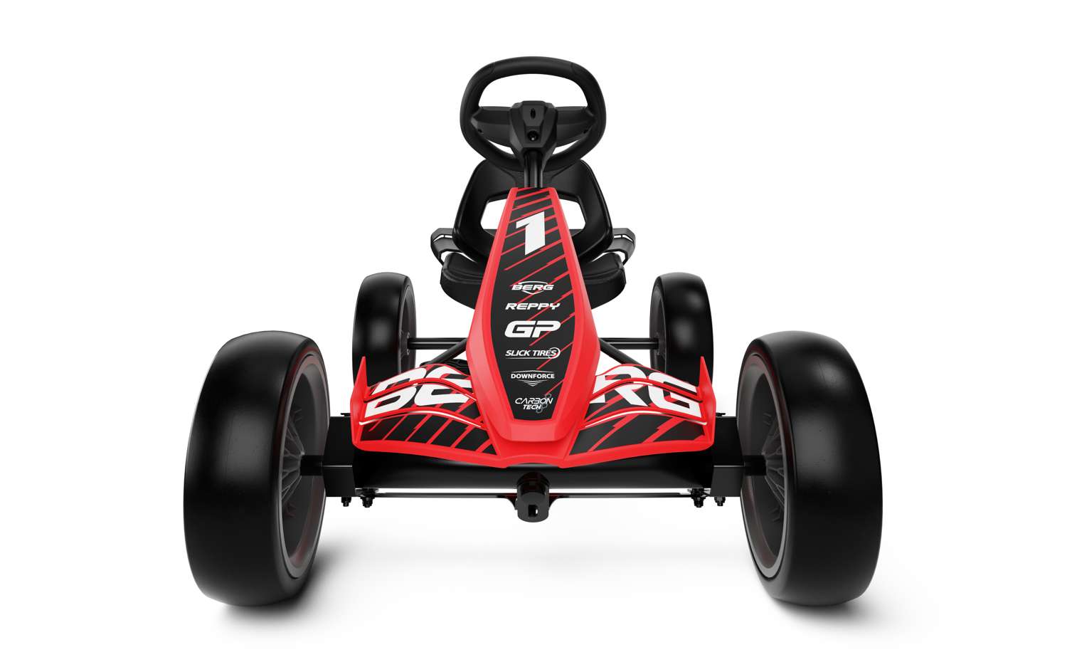 BERG Reppy GP gokart set forfra