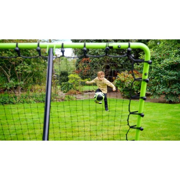 EXIT Tempo multisport-rebounder 120x120cm - Grøn/sort - Image 8