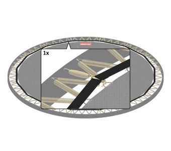 Padding bånd til flatground 380