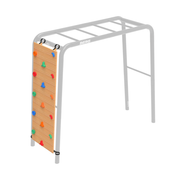 BERG PlayBase Medium TL med Gummi gynge, Trapez og Klatrevæg - Image 4
