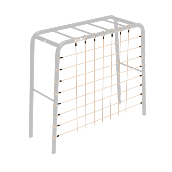BERG PlayBase Medium TL med Bokse sæk og Klatrenet - Image 4