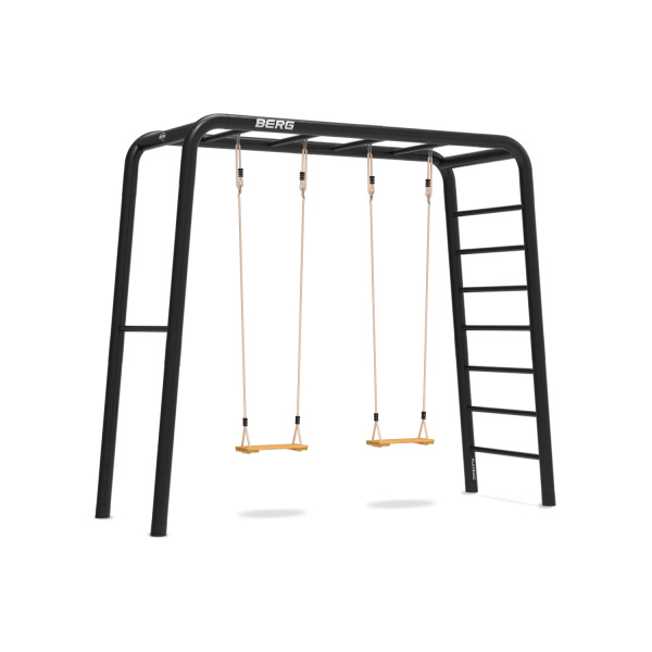 BERG PlayBase Medium TL med to Træ gynger