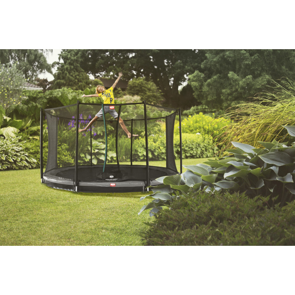 Berg Favorit InGround med Comfort sikkerhedsnet Sort - Image 2