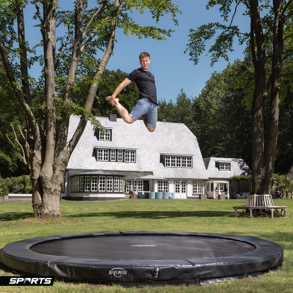 Berg Champion Inground Trampolin Grøn - Image 3