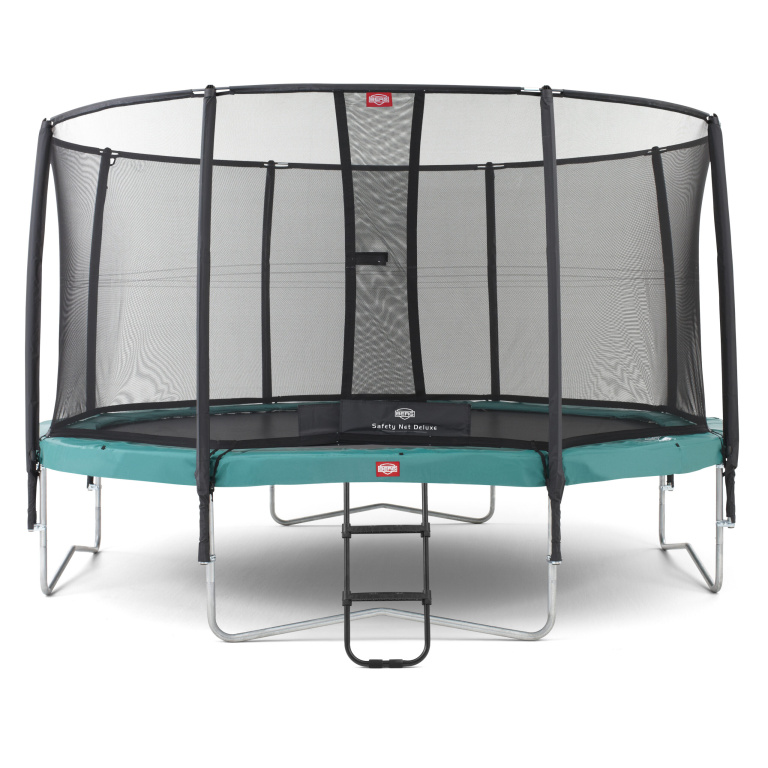 BERG Champion trampolin med Deluxe sikkerhedsnet, kantpude og stige