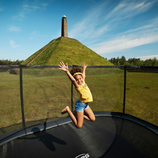 Berg Grand Champion InGround med Deluxe sikkerhedsnet Grå - Image 3