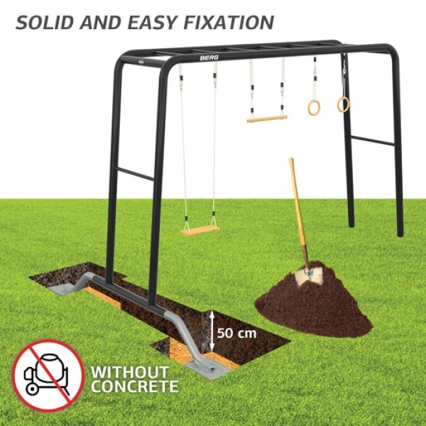 BERG PlayBase Large TL med Baby gynge og Sanse gynge - Image 8