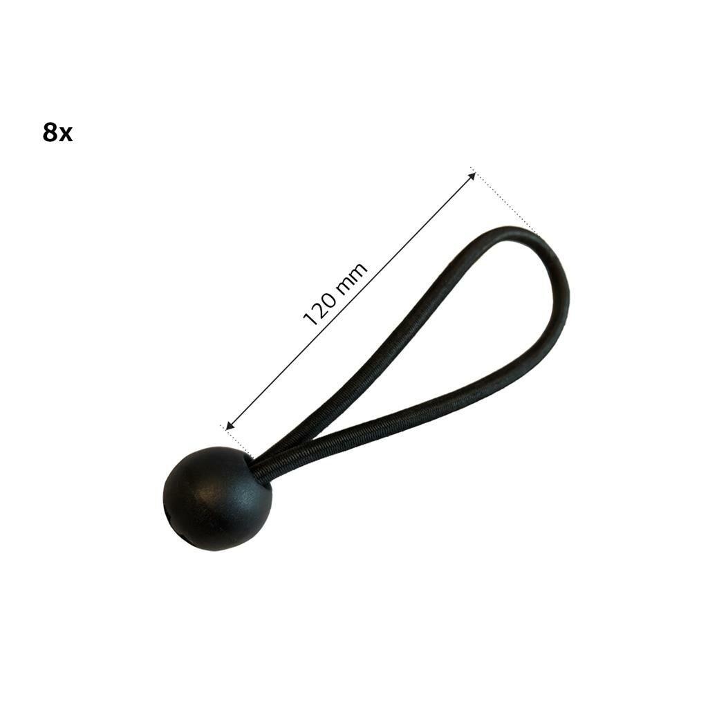 ELASTIC BAND + BALL (120 MM) (8X)